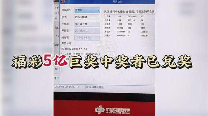 福彩巨奖背后的幸运故事，中奖者完成兑奖纪实