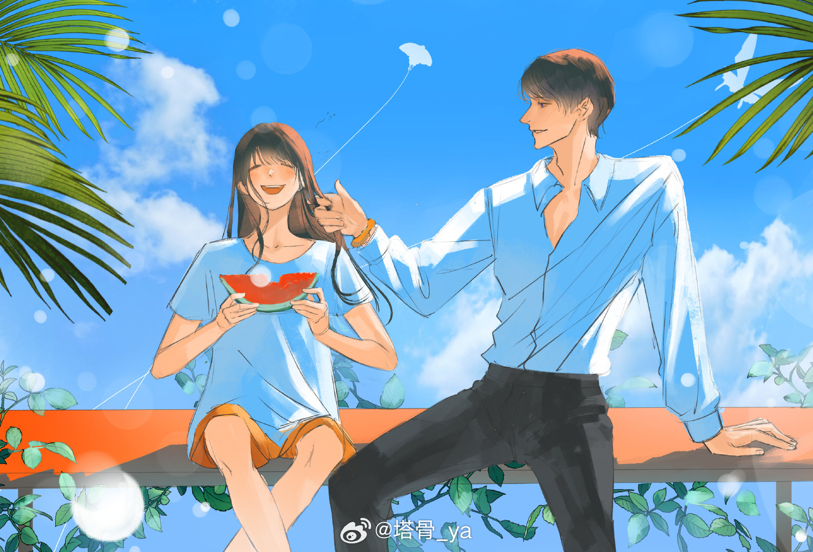 夏日炽热，无尽之可能，生动之昼